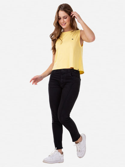 Blusa Hurley Heat Amarelo Mescla