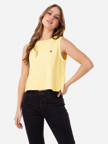 Blusa Hurley Heat Amarelo Mescla