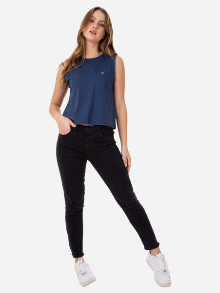 Blusa Hurley Heat Marinho