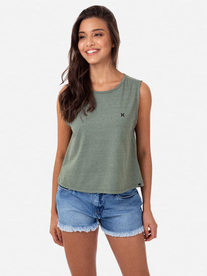 Blusa Hurley Heat Mescla Verde