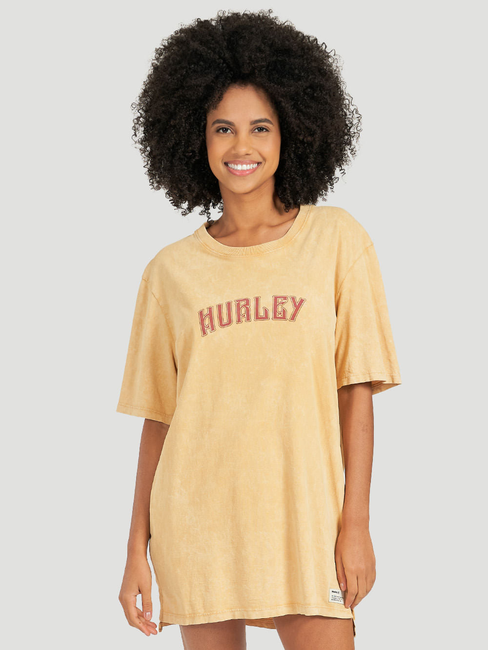 Camiseta Hurley Zapper Laranja