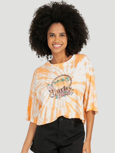 Camiseta Hurley Spiral Laranja