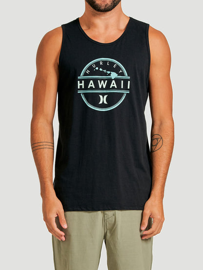 Regata Hurley Hawaii Preto