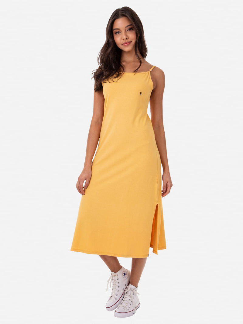 Vestido Hurley Colors Mostarda