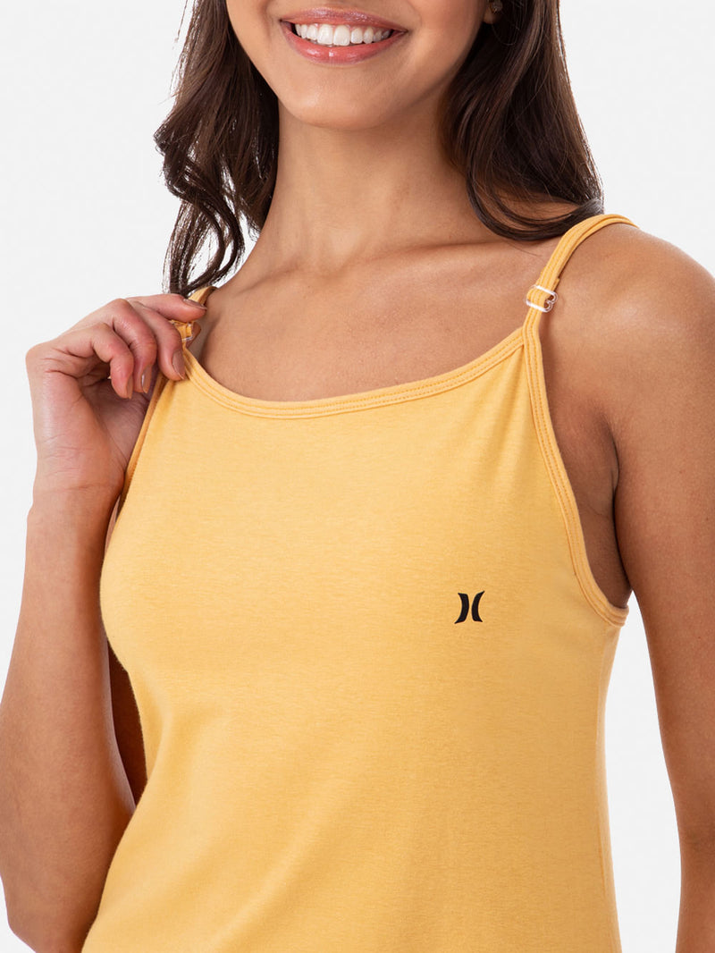 Vestido Hurley Colors Mostarda