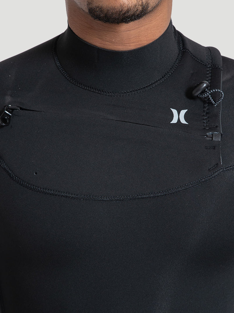 Long John Hurley Advantage Manga Curta 2/2 Full Suit Preto