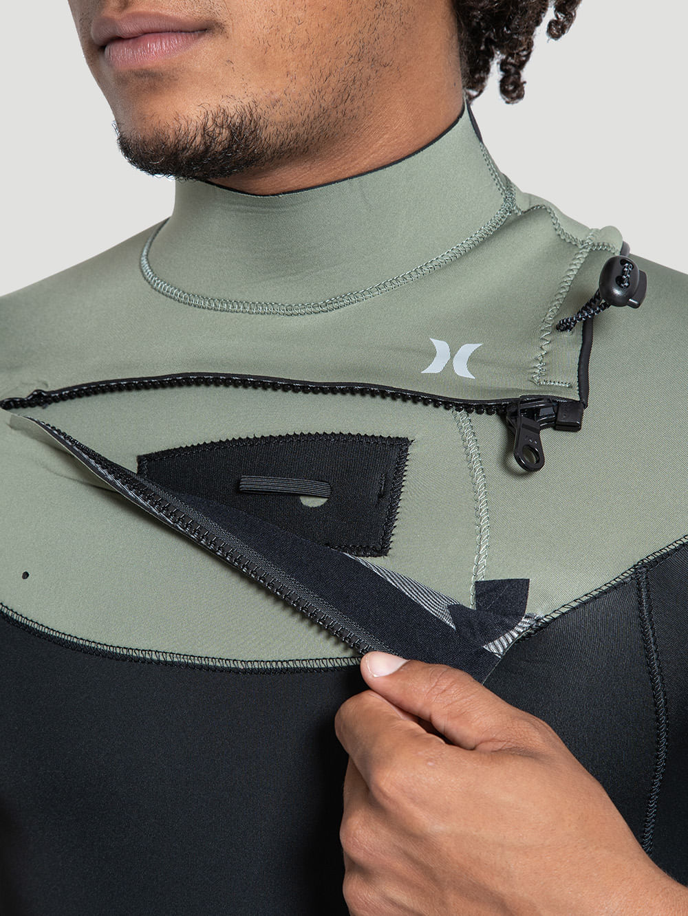 Long John Hurley Advantage 3/2 Manga Longa Full Suit Verde