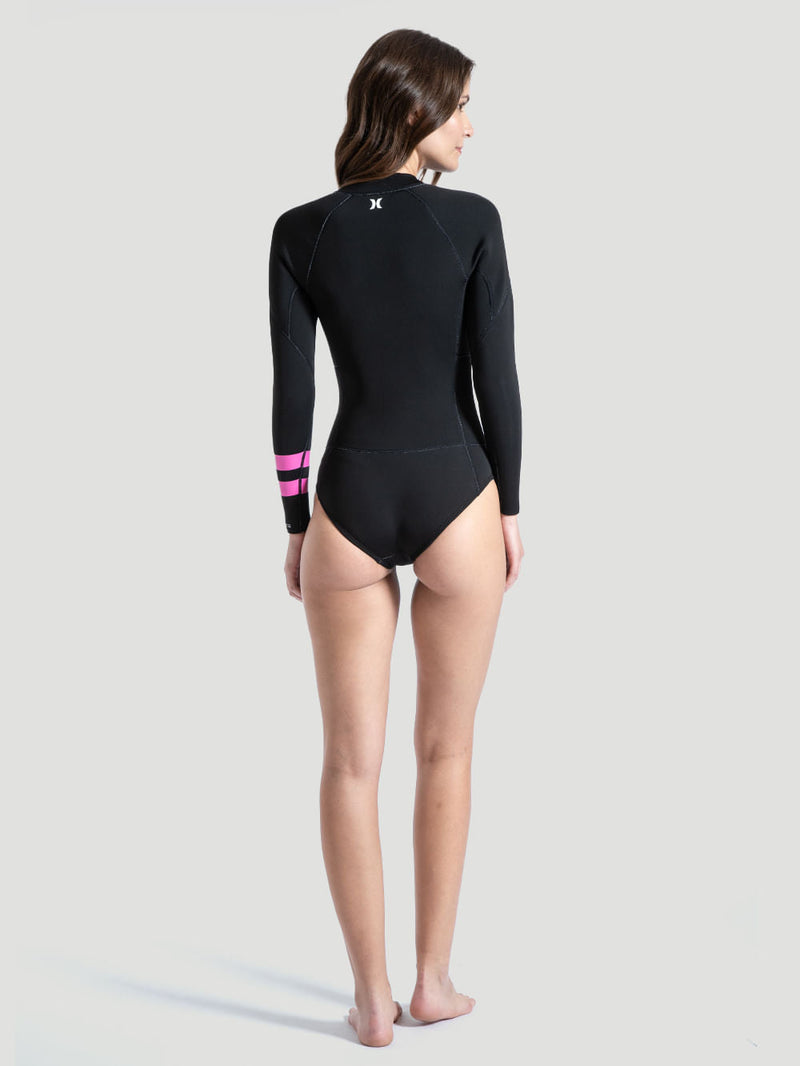 Short John Hurley Advantage 2/2 MM Springsuit Preto