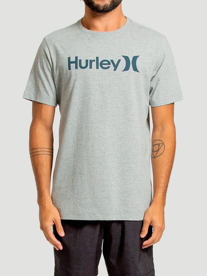 Camiseta Hurley O&O Mescla Cinza