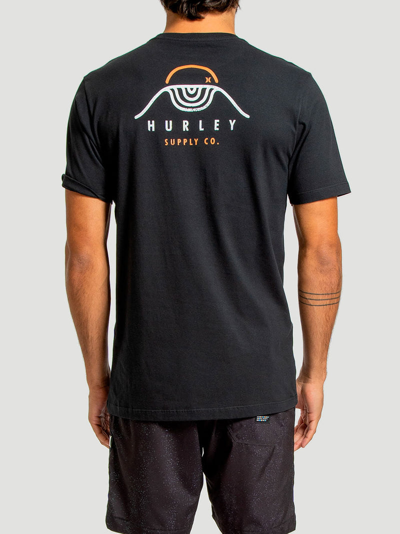 Camiseta Hurley Supply Preto