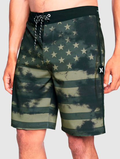 Boardshort Hurley Phantom Independence 20" Verde Musgo