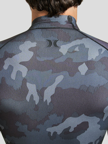 Jaqueta Neoprene Hurley 1 MM Advantage Dupla-Face Preto/Camo